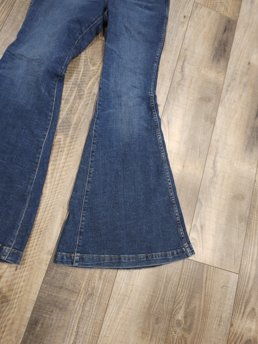 Wrangler Retro 27 Waist High Rise Flare 34 Inseam Womens Nwt Dark Jeans Western - Picture 3 of 15